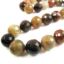 Wholesale Multi-Colored Agate Beads - Faceted Round 10mm (Sold Per Strand)