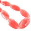 Wholesale Cherry Quartz Beads - 23x45mm Faceted Oval (Sold Per Strand)