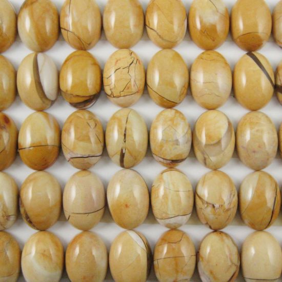 Wholesale Cabochon Brecciated Mookaite Oval, 10x14mm, Grade A