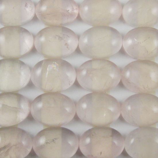 Wholesale Cabochon Rose Quartz Oval, 12x16mm, Grade A