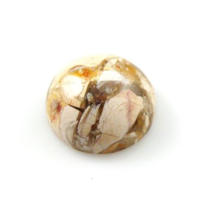 Wholesale Cabochon Brecciated Mookaite Round, 15mm, Grade A+