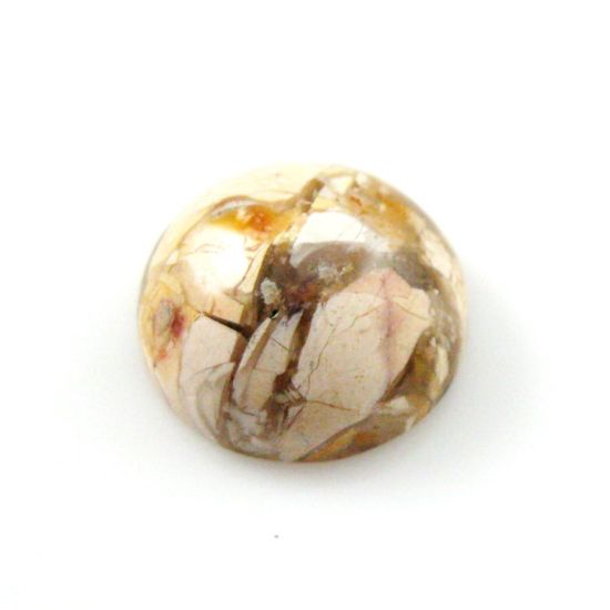 Wholesale Cabochon Brecciated Mookaite Round, 15mm, Grade A+