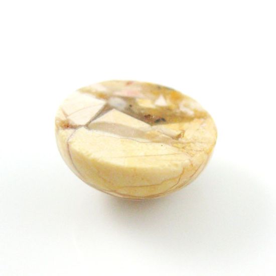 Wholesale Cabochon Brecciated Mookaite Round, 15mm, Grade A+