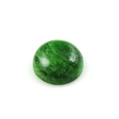 Wholesale Cabochon Chrome Diopside Round, 10mm, Grade A-