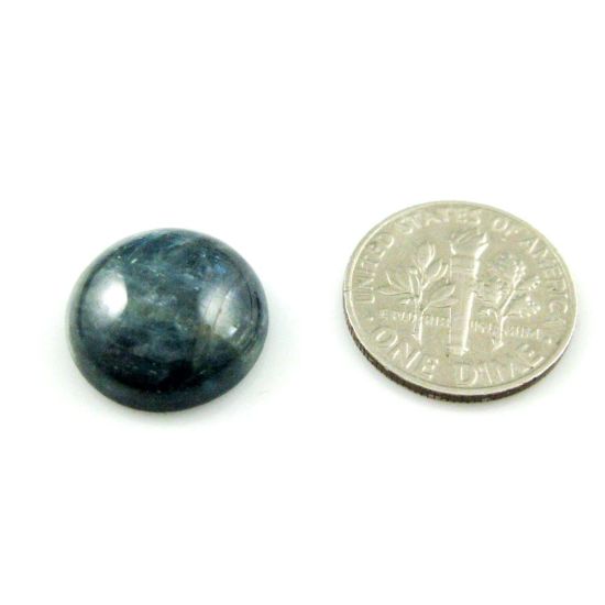 Wholesale Cabochon Kyanite Round-15mm -Grade AB