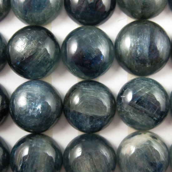 Wholesale Cabochon Kyanite Round-15mm -Grade AB