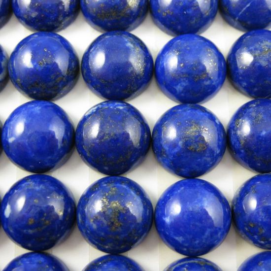 Wholesale Cabochon Lapis Round-12mm