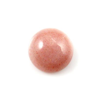 Wholesale Cabochon Pink Moonstone Round -14mm,Grade A+