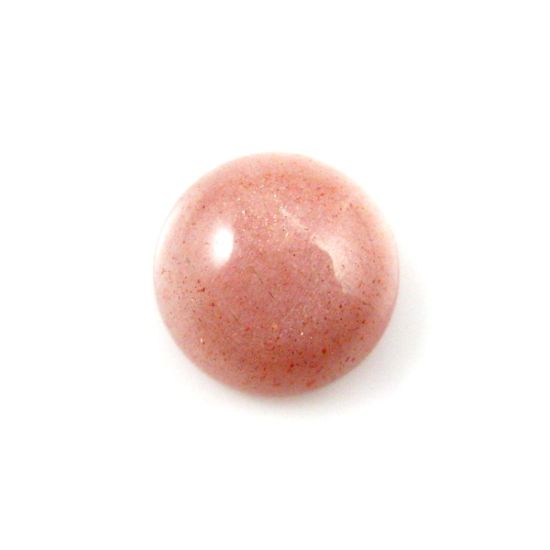 Wholesale Cabochon Pink Moonstone Round -14mm,Grade A+