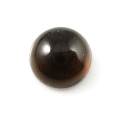 Wholesale Cabochon Smoky Quartz Round, 10mm, Grade A