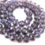 Wholesale Crystal Glass beads, 6X4 Faceted Rondelle,Violet,Sparkle Finish