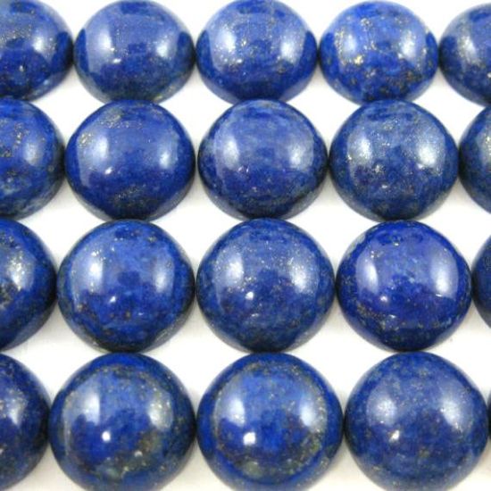 Wholesale Cabochon Lapis Lazuli Round, 14mm, Grade A