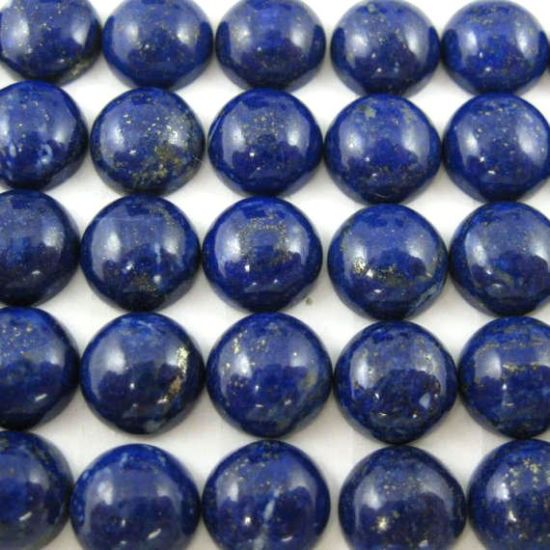 Wholesale Cabochon Lapis Lazuli Round, 10mm, Grade A