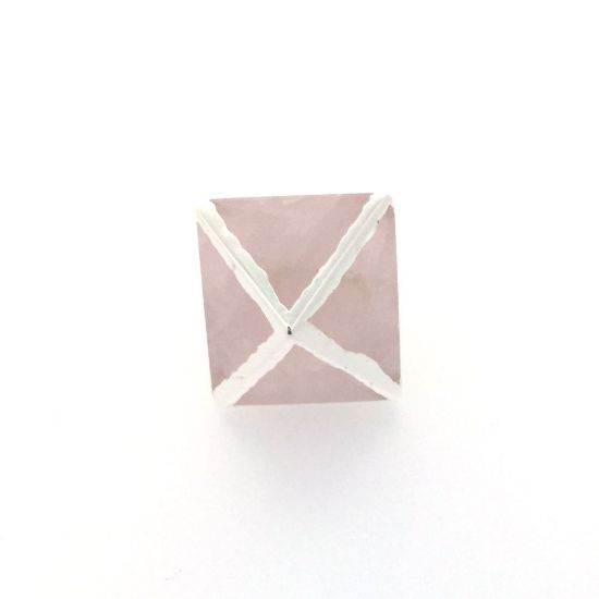 Wholesale Gemstone Pendant, Octahedron Gemstone, 8 sides gemstone Sterling Silver Pendant,Small Gemstone Rock Pendant- 25mm