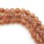 Wholesale Peach Aventurine - Natural Stone - Smooth Round Beads - 8mm (sold per strand)