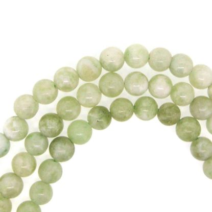 Wholesale New Jade Beads - 6mm Round Smooth (Sold Per Strand)