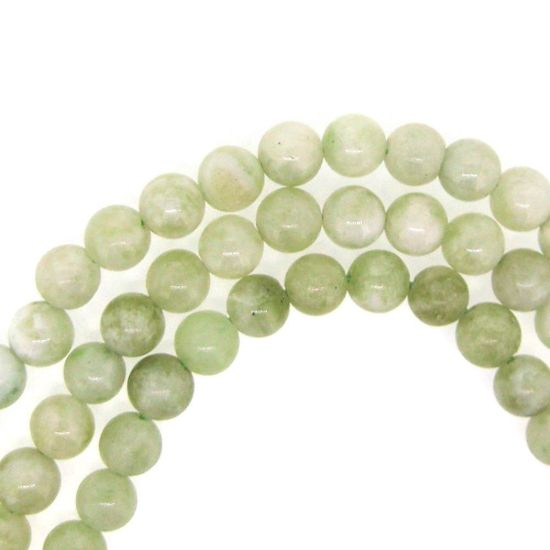 Wholesale New Jade Beads - 6mm Round Smooth (Sold Per Strand)