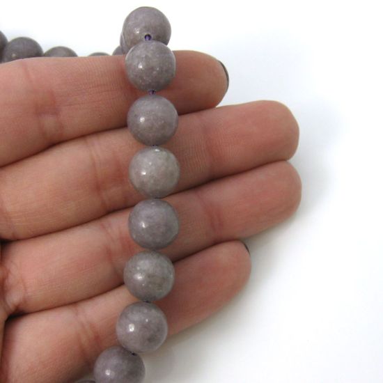 Wholesale Lepidolite - Smooth Round Beads - 10mm (sold per strand)