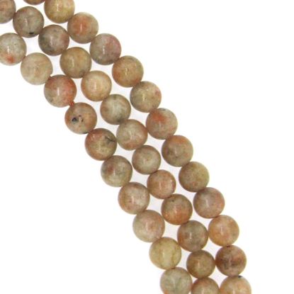 Wholesale Sunstone - Smooth Round Beads - 6mm (sold per strand)