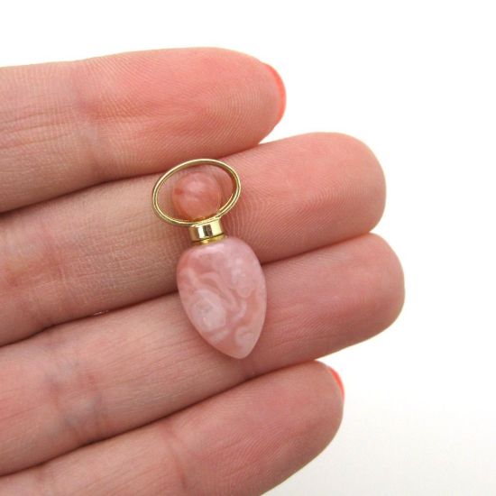 Wholesale essential oil gemstone bottle