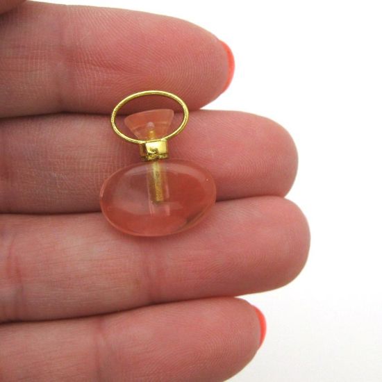 Wholesale essential oil gemstone bottle