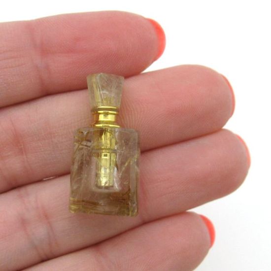Wholesale essential oil gemstone bottle