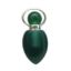 Wholesale Green Agate essential oil bottle, Mini 2- Arrowhead Shape