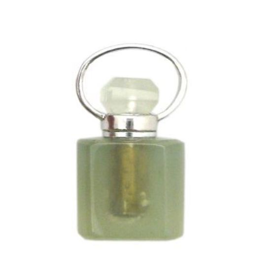 Wholesale New Jade Essential oil bottle, Mini 2- Square Shape