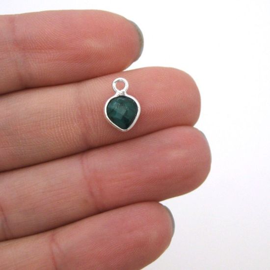 Wholesale Sterling Silver Elongated Teardrop Bezel Amethyst Quartz Gemstone Pendant, Wholesale Gemstone Pendants for Jewelry Making