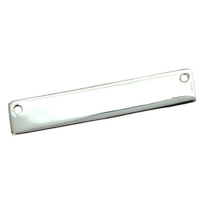 Wholesale Sterling Silver Rectangle Stamping Blank Bar Pendant Connector