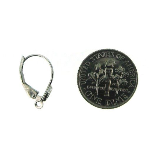 Wholesale 14K White Gold Leverback Ear Wires