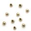 Wholesale 14K Yellow Gold Shiny 3mm Beads