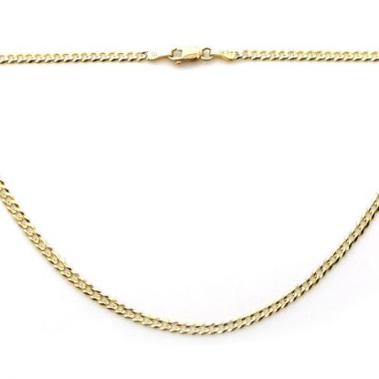Wholesale 14K Yellow Gold Necklace - Curb Chain - 20 inches