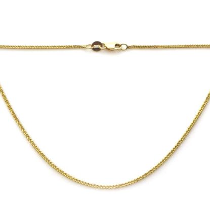 Wholesale 14K Yellow Gold Necklace-Curb Chain-18 inches