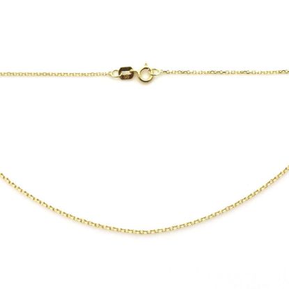 Wholesale 14K Yellow Gold Necklace-Tiny Cable Chain-18 inches