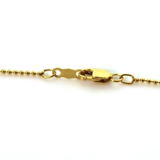 Wholesale Gold plated Sterling Silver Vermeil Tiny Ball Chain, Wholesale Bulk Necklace Chains