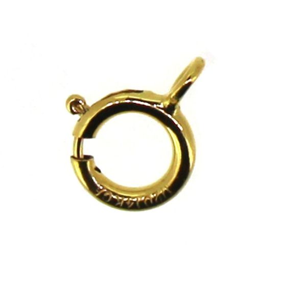 Wholesale 1/20 14K Gold Filled Spring Ring Clasps - 5.5mm (pack of 5)