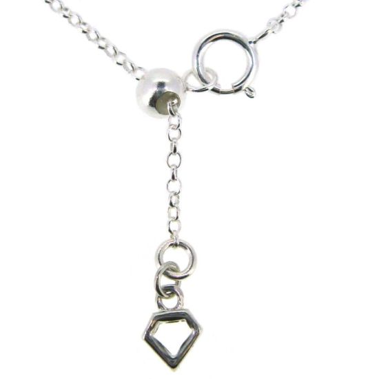 Sterling Silver Sliding End Beads with Silicone-4mm, Wholesale Findings