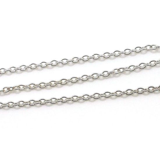 Strong Cable chain, sterling silver chains wholesale