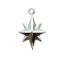 Wholesale Sterling Silver Northstar Charm,  Charms and Pendants for Jewelry Making, Wholesale Findings