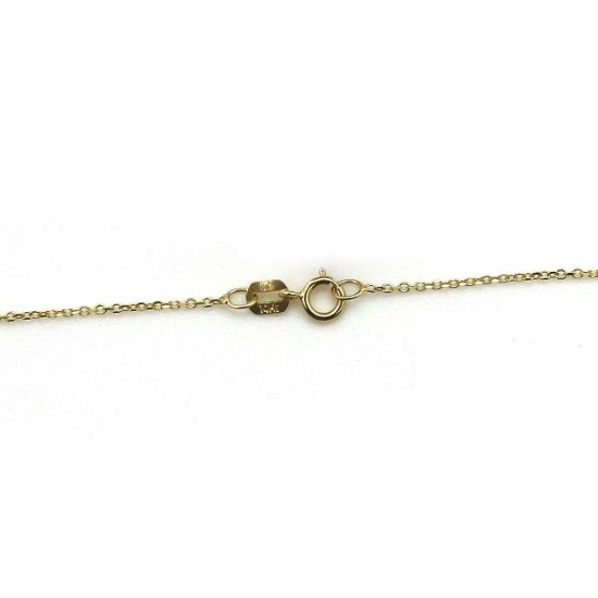 Wholesale 14K Yellow Gold Tahitian Floating Pearl Necklace - 16"