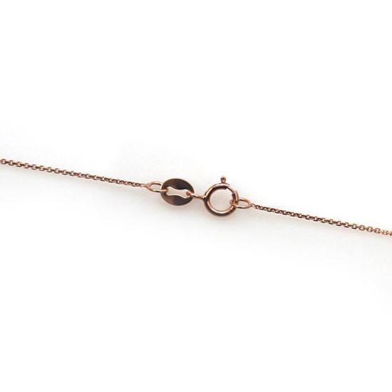 Wholesale 14K Rose Gold Necklace - Tiny Cable Chain - 18 inches