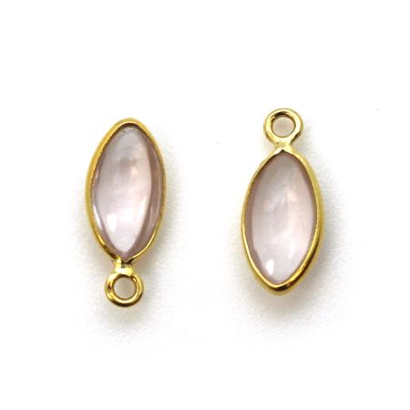 Picture for category Gold Tiny Marquise Natural Gemstone Pendants