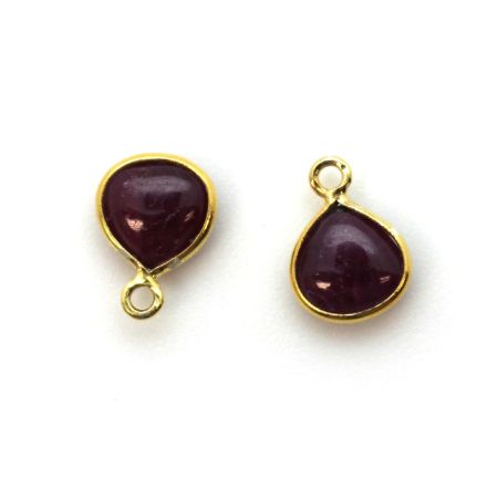 Picture for category Gold Tiny Heart Natural Gemstone Pendants