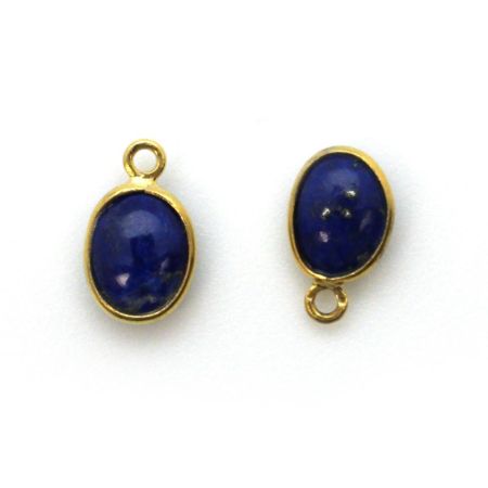 Picture for category Gold Tiny Oval Natural Gemstone Pendants