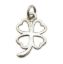 Wholesale Sterling Silver 4 leaf clover Charm, Charms and Pendants for Jewelry Making, Wholesale Findings