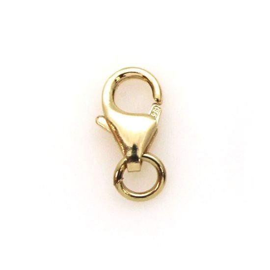 Wholesale 14K Yellow Gold Lobster Clasp 7x4mm (1 clasp)