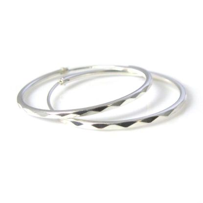 Wholesale Sterling Silver Strong Textured Hoops for Jewelry Making, Wholesale Earwire and Findings