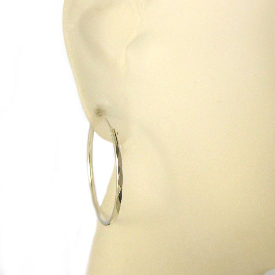 Wholesale Sterling Silver Strong Textured Hoops for Jewelry Making, Wholesale Earwire and Findings