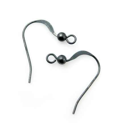 Picture for category Oxidized Sterling Silver Earring Findings